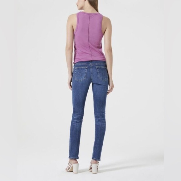 Ag Adriano Goldschmied Designer Jeans The Harper Essential Straight Size 27 - Picture 1 of 9